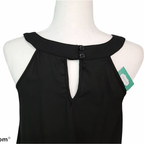 NEW Maurices Sheer Embroidered Round Neck Tank XS - Picture 8 of 12